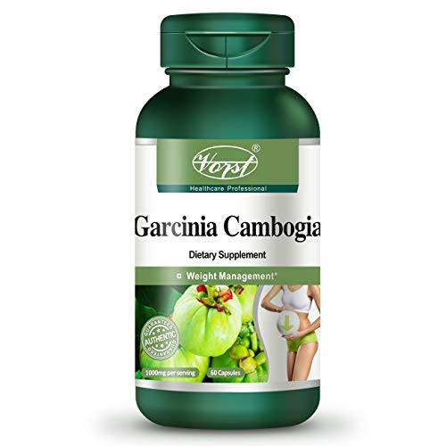 Premium Garcinia Cambogia Extract 1000mg with Pure 50  HCA 60 Capsules