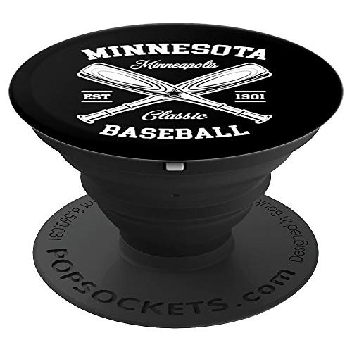 Minneapolis Baseball  Classic Vintage Minnesota Retro Gift PopSockets Grip and Stand for Phones and Tablets