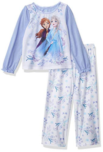 Frozen Toddler Disney Girls 2-Piece Pajama Set  Anna Loves ELSA 2  3T
