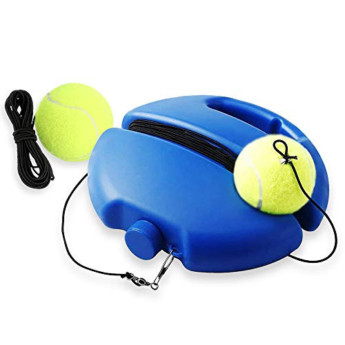 GoMi Tennis Trainer Rebounder Ball Self Tennis Practice Training Tool Aid Serve Solo Tennis Self-Study Practice Trainer Gear with 2 String Balls-Tennis Rebounder Tennis Training Equipment Kit GoMi Tennis Trainer Rebounder Ball Self Tennis Practice Training Tool Aid Serve Solo Tennis Self-Study Practice Trainer Gear with 2 String Balls-Tennis Rebounder Tennis Training Equipment Kit