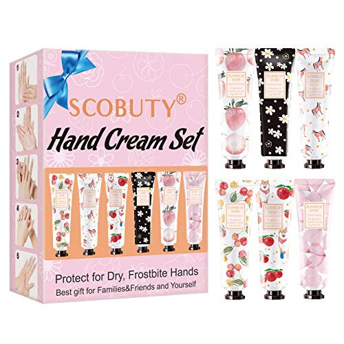 Hand Cream Hand Moisturizer Foot Cream Plant Fragrance Hand Cream Repair Anti Aging Anti Chapping Hand Cream Moisturizing Hand Care Cream For Men And Women-6Pcs