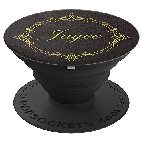 Jayce Name Custom Personalized Classic Vintage Black PopSockets Grip and Stand for Phones and Tablets