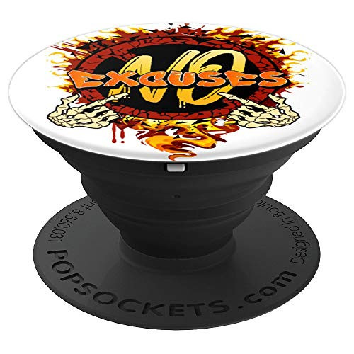 Flite Boi - Urban - Halloween Skeleton No Excuses PopSockets Grip and Stand for Phones and Tablets Flite Boi - Urban - Halloween Skeleton No Excuses PopSockets Grip and Stand for Phones and Tablets