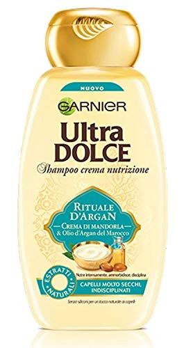 Garnier  Ultra Dolce   Super Sweet  Ritual Of Argan Shampoo 13-53 Fluid Ounce 400ml   Italian Import