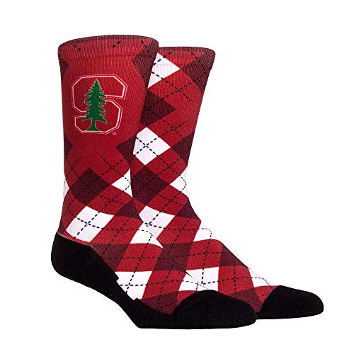 NCAA Super Premium College Fan Socks L-XL Stanford Cardinal - Argyle NCAA Super Premium College Fan Socks L-XL Stanford Cardinal - Argyle