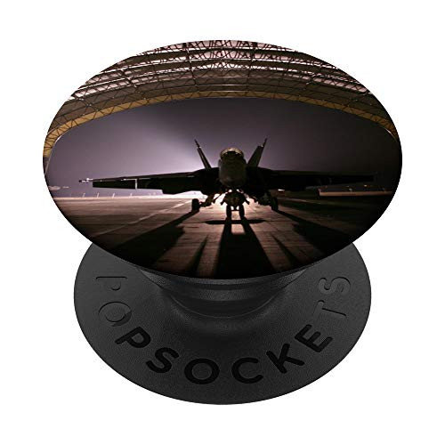 Fighter Jet Plane Hanger PopSockets Grip and Stand for Phones and Tablets Fighter Jet Plane Hanger PopSockets Grip and Stand for Phones and Tablets