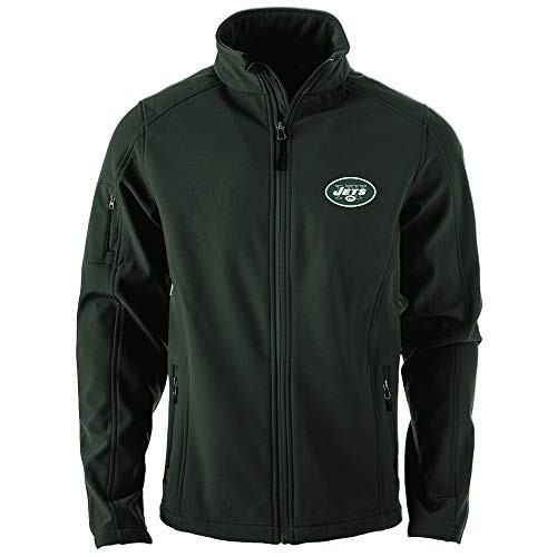 Dunbrooke Apparel NFL New York Jets Mens Sonoma Softshell JacketSonoma Softshell Jacket  Team  5X