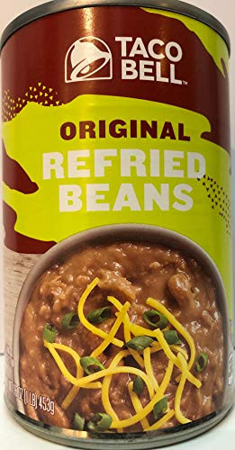 Taco Bell ORIGINAL REFRIED BEANS 16oz 2 Pack