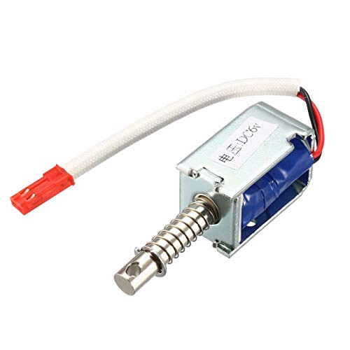 uxcell DC 6V 1000g 5mm Pull Type Solenoid Electromagnet  Open Frame  Linear Motion