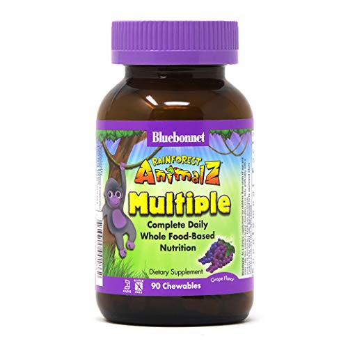 BlueBonnet Super Earth Rainforest Animalz Multiple Chewable Grape 90 Count BlueBonnet Super Earth Rainforest Animalz Multiple Chewable Grape 90 Count