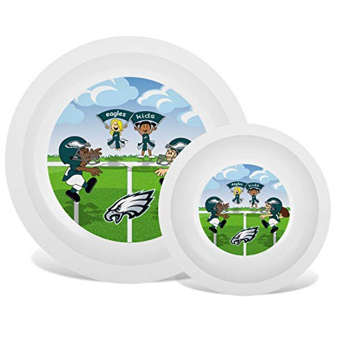 Baby Fanatic NFL Legacy Infant Plate   Bowl Set  Philadelphia Eagles  for Ages 6 Months   Up Baby Fanatic NFL Legacy Infant Plate   Bowl Set  Philadelphia Eagles  for Ages 6 Months   Up