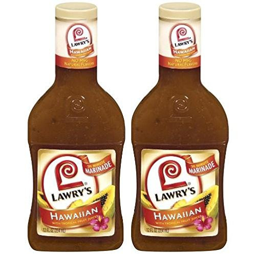Lawry s 30 Minute Marinade Hawaiian with Tropical Juices 2 Pack 12 oz Bottles Lawry s 30 Minute Marinade Hawaiian with Tropical Juices 2 Pack 12 oz Bottles