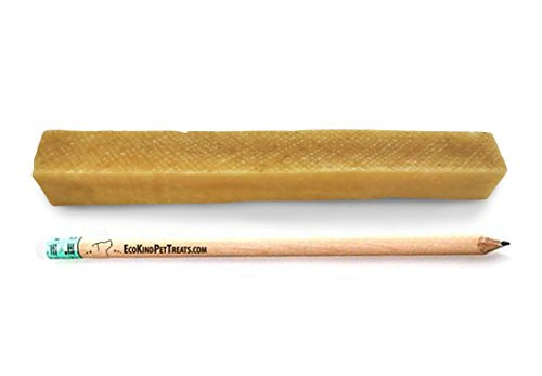 Premium EcoKind Yak Milk Dog Chews for Small Dogs - Handmade Dog Chew Treats from The Himalayas for All Breeds - 100  Natural Long Lasting Yak Stick Chews for Puppies Large Dog - 1 Chews - 3-0 oz-