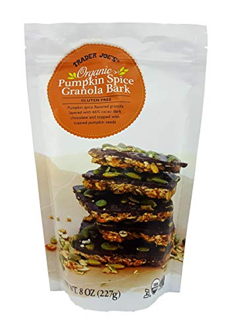 Trader Joe s Organic Pumpkin Spice Granola Bark Gluten Free 8 Oz- Trader Joe s Organic Pumpkin Spice Granola Bark Gluten Free 8 Oz-