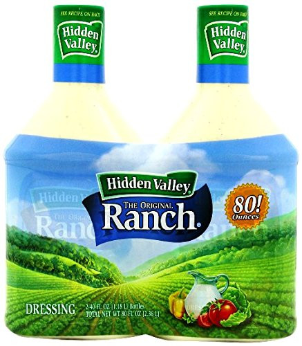 Hidden Valley The Original Ranch Dressing  40 Ounce  Pack of 2
