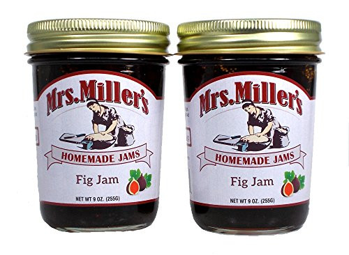Mrs Millers Fig Jam Amish Made ~ 2 - 9 Oz- Jars Mrs Millers Fig Jam Amish Made ~ 2 - 9 Oz- Jars