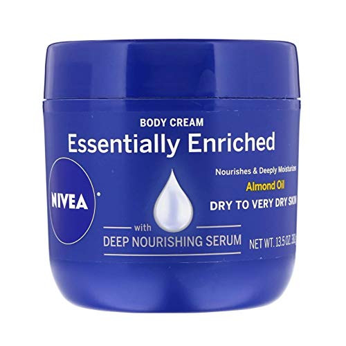 Nivea Essentially Enriched Almond Oil Body Cream  13-5 Oz