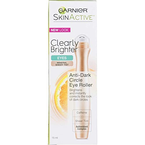 Garnier SkinActive Clearly Brighter Sheer Tinted Eye Roller  Light-Medium 0-5 oz