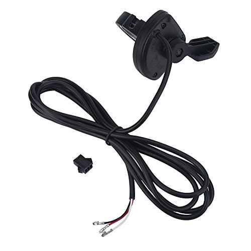 Vbestlife Scooter Thumb Throttle  Speed Control Thumb Throttle Grip  Thumb Throttle Speed Control Left-Right Hand Accelerator Thumb Finger Trigger Throttle for Electric Bike Scooter E-Bike