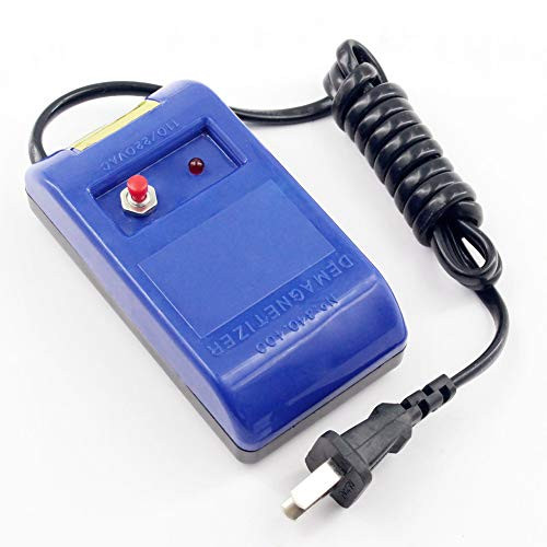 Watch Jewelry Demagnetizer  Professional Watch Repair Degaussing Tool for Mechanical-Quartz Watch  Watch Repair Screwdriver Tweezers Electrical Demagnetise Demagnetizer Tools