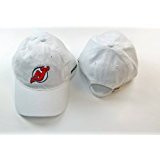 Reebok New Jersey Devils White Basic Logo Slouch Hat - EA99Z
