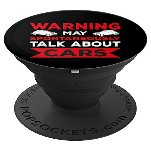 Warning May Spontaneously Start Talking About Classic Cars PopSockets Grip and Stand for Phones and Tablets