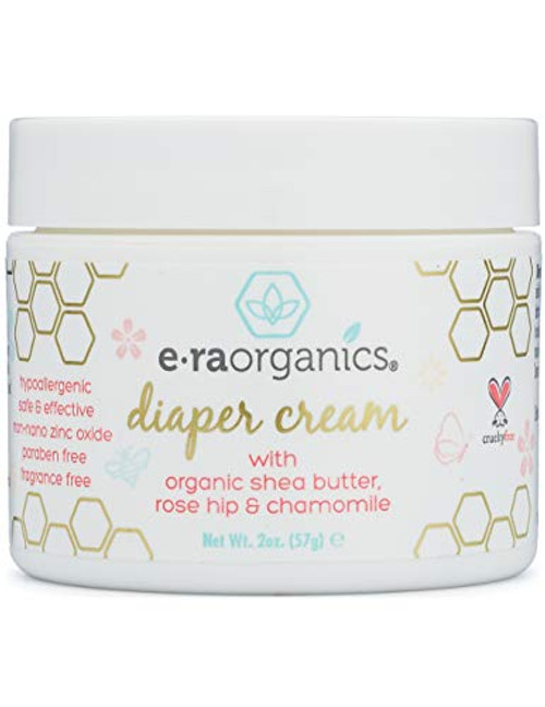 Era Organics Diaper Rash Cream Plant Based Extra Soothing Zinc Oxide Diaper Rash Moisturizer with Aloe Vera Chamomile Calendula Rose Hip More for Itchy Dry Damage Prone Sensitive Skin 2oz Era Organics Diaper Rash Cream Plant Based Extra Soothing Zinc Oxide Diaper Rash Moisturizer with Aloe Vera Chamomile Calendula Rose Hip More for Itchy Dry Damage Prone Sensitive Skin 2oz