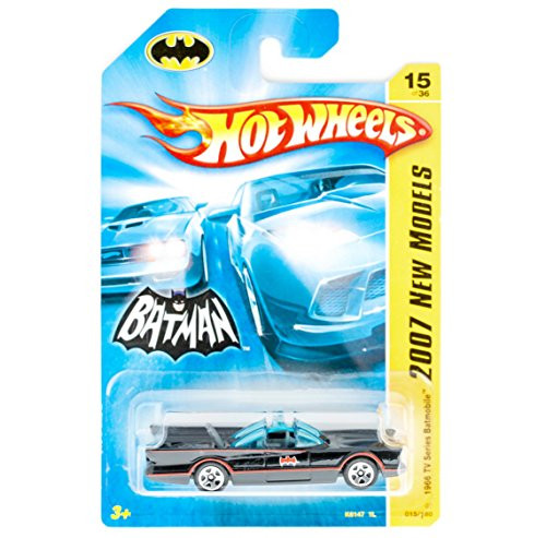 Mattel Hot Wheels 2007 First Editions 1966 TV Series Batmobile  15-36