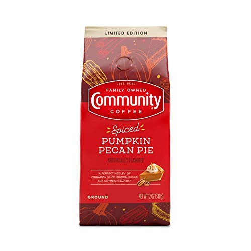 Community Coffee Spiced Pumpkin Pecan Pie Flavored Medium Roast Premium Ground 12 Oz Bag Medium Full Body Sweet Lightly Spiced 100 Select Arabica Coffee Beans Community Coffee Spiced Pumpkin Pecan Pie Flavored Medium Roast Premium Ground 12 Oz Bag Medium Full Body Sweet Lightly Spiced 100 Select Arabica Coffee Beans