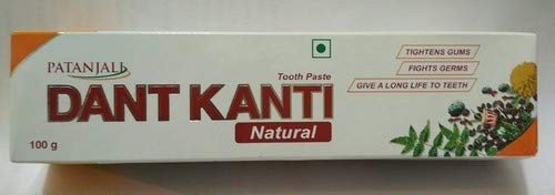 Patanjali Dant Kanti Toothpaste Natural 100g PACK OF 3