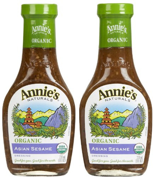 Annie s Homegrown Organic Asian Sesame Dressing 8 oz 2 pk Annie s Homegrown Organic Asian Sesame Dressing 8 oz 2 pk