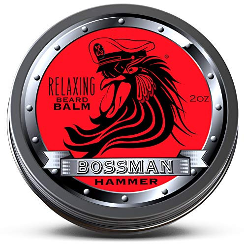 Bossman Relaxing Beard Balm  Nourish - Thicken - Strengthen Your Beard Hammer