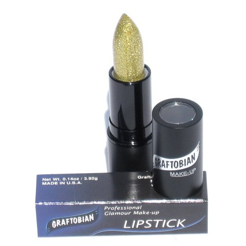 Graftobian Professional Lipstick  Gold Glitter