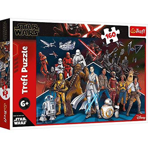 Trefl Puzzle Star Wars 160 pieces  Heroes of the Star Wars  Jigsaw Puzzles for Kids age 6-8
