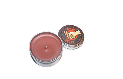 The Original Man Candle Bacon 2-75  Tin with 3oz Candle
