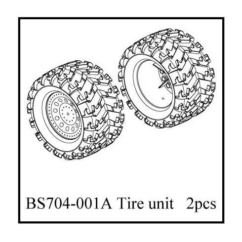Redcat Racing Ground Pounder Wheels (2 Piece)