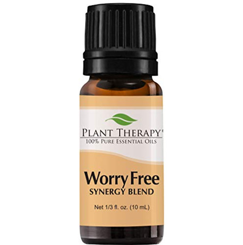 Plant Therapy Essential Oil   Worry Free Synergy   Stress   Calming Relief Blend   100  Pure  Undiluted  Natural Aromatherapy  Therapeutic Grade   10 milliliter ? ounce