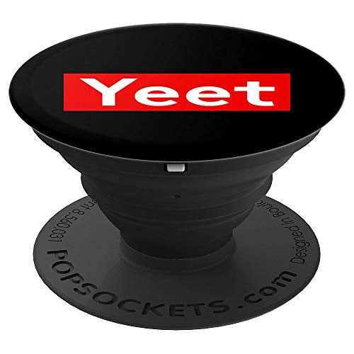 Yeet Red Box Dank Meme Gamer Gift For Men   Women - YEET PopSockets Grip and Stand for Phones and Tablets