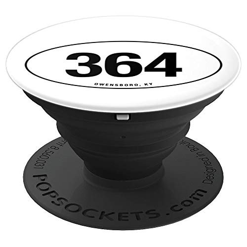 Kentucky Area Code 364 Oval State Pride Gift PopSockets Grip and Stand for Phones and Tablets