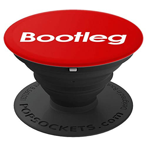 Bootleg Red Box Logo Funny Parody PopSockets Grip and Stand for Phones and Tablets