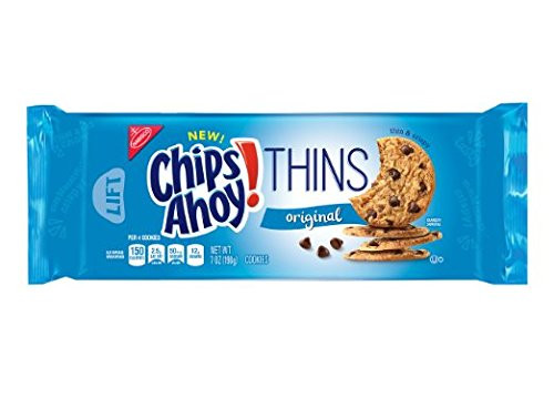 Chips Ahoy! Thins  Original Cookies  7 Ounce Pack of 2