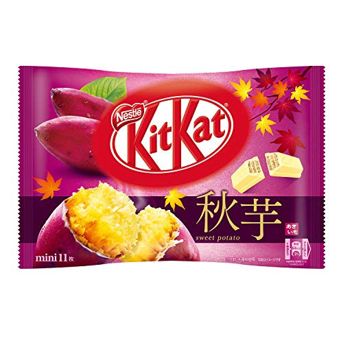 Japanese Kit-Kat Mini Autumn Sweet Potato 11 bars chocolate Japanese Kit-Kat Mini Autumn Sweet Potato 11 bars chocolate