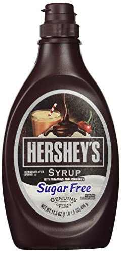 Hershey s Chocolate Sugar Free Syrup 17-5 oz bottle
