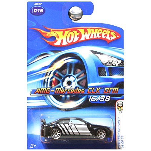 Hot Wheels 2006 First Edition 016 Silver Amg-mercedes Clk Dtm 16 of 38 1 64 Scale