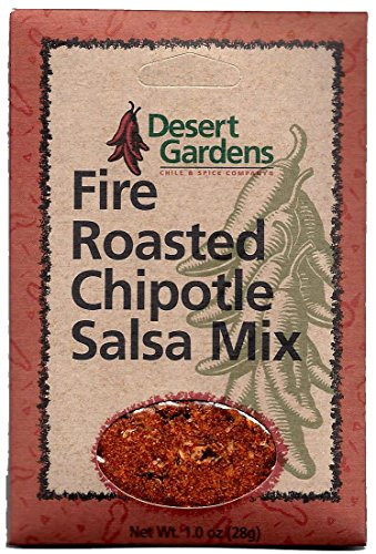Desert Gardens Fire Roasted Chipotle Salsa Mix Pack of 4