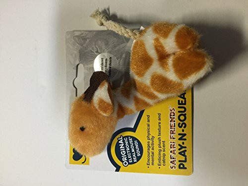 Pz Safari Friends Cat Toy Size Ea Pz Safari Friends Cat Toy