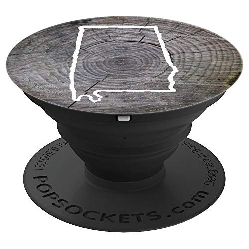 Alabama Home  Alabama Forest Tree Gear  Alabama Vintage Map PopSockets Grip and Stand for Phones and Tablets