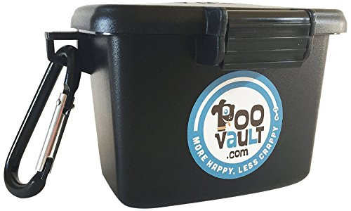 PooVault Odor Free Dog Poop Bag Holder  Made in USA
