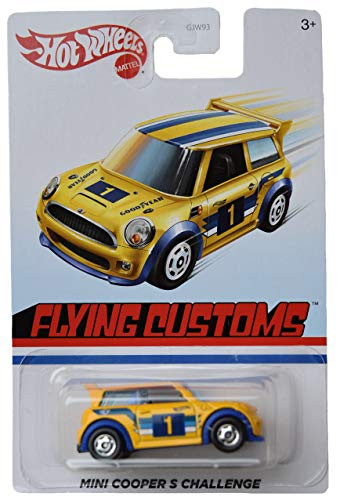 Mattel Hot Wheels Mini Cooper S Challenge  Yellow   Flying Customs