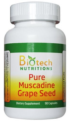 Muscadine Grape Seed 100  Pure Muscadine Grape Seed 90 capsules per bottle 650mg per capsule